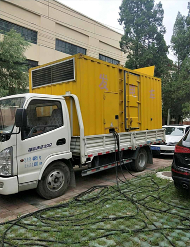 渝北发电车出租-柴油发电机组排烟系统设计要求及其考虑因素